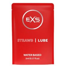 Універсальний ароматизований гель лубрикант з ароматом полуниці EXS Lube 5 мл