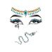Украшения для лица и тела с драгоценностями Клеопатры Leg Avenue Cleopatra face jewels sticker Оne size
 Украшения для лица и тела с драгоценностями Клеопатры Leg Avenue Cleopatra face jewels sticker Оne size