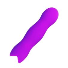 Насадка на вібропулю рельєфна фіолетова Odeco Qamra