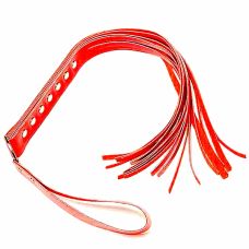 Батіг для сексу в БДСМ Soft Rivet Red