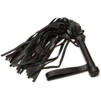 Плетка для секса в БДСМ Leather Turkish Head Knot Black