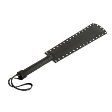 Шлепалка твердая для телесных наказаний Loveshop натуральная кожа ручная работа Paddle4