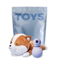 Вакуумный стимулятор для клитора TOYS+ кейс-песик шиба-ина Friday Bae