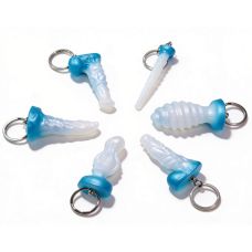 Брелок «Океан искушения» бело-голубой UNIVIBE