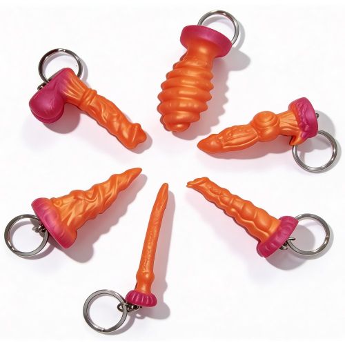 Брелок «Океан спокуси» оранжево-рожевий UNIVIBE