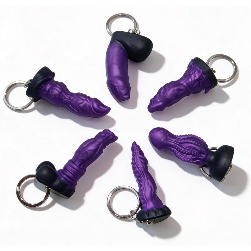 Брелок «Океан спокуси» фіолетово-чорний UNIVIBE