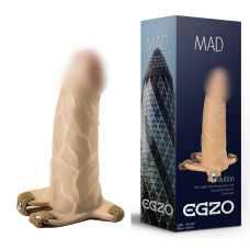 Фаллопротез поясной телесного цвета EGZO MAD FH06