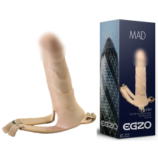 Фаллопротез поясной телесного цвета EGZO MAD FH13