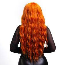 Перука довга кучерява руда Fetish Hair