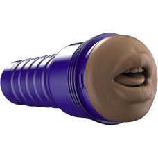 Мастурбатор у колбі рот із язичком тілесного кольору Fleshlight Boost Blow MD