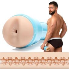 Мастурбатор в колбе анус из киберкожи порноактрера Griffin Barrows телесного цвета Fleshlight