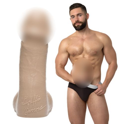 Фаллоимитатор с мошонкой реалистичный порноактера Griffin Barrows телесного цвета Fleshlight Fleshjack