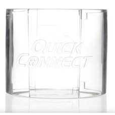 Адаптер для соединения 2х мастурбаторов прозрачного цвета Fleshlight