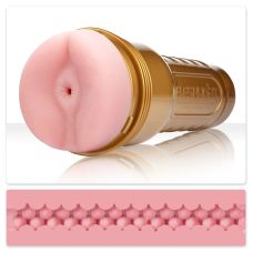 Масурбатор в колбе анус рельефный розового цвета Fleshlight 