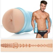 Мастурбатор в колбе анус из киберкожи порноактрера Allen King телесного цвета Fleshlight