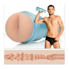 Мастурбатор в колбе анус из киберкожи телесного цвета порноактера Джонни Рапида Fleshlight