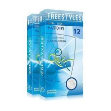 Презервативы увлаженные сверхтонкие FREESTYLES ULTRA LIGHT 12 штук Фристайлс