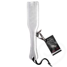 Двухсторонняя шлепалка для дразнящей чувственной БДСМ-игры Fifty Shades of Grey бело\черный