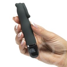 Мини вибратор для клитора с расширенным кончиком Fifty Shades of Grey черный