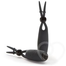 Зажимы для сосков с вибрацией Fifty Shades of Grey черный