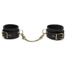 Окови для ніг БДСМ зі штучної шкіри чорного кольору Fifty Shades of Grey Bound to You Faux Leather Ankle Cuffs