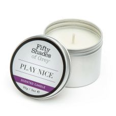Масажна ароматична свічка з ароматом ванілі Fifty Shades of Gray Play Nice Vanilla Candle 90 г
