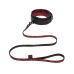 Ошейник с поводоком БДСМ  черно красного цвета Fifty Shades of Grey Sweet Anticipation Reversible Faux Leather Collar and Lead