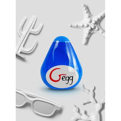 Мастурбатор Яйцо для мужчин Синее Gvibe NEW! Gegg  Мастурбатор Яйцо для мужчин Синее Gvibe NEW! Gegg