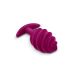 Анальная пробка рельефная фиолетовая Gvibe Gplug Twist 2 Анальная пробка рельефная фиолетовая Gvibe Gplug Twist 2