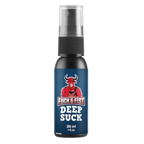 Спрей для глубокого орального секса для уменьшения чувствительности горла со вкусом ментола Fuck & Fist Deep Suck 30 мл