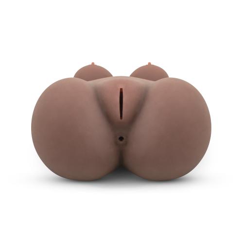 Мастурбатор реалістичний півторс Анус та Вагіна коричневого кольору EasyToys Vanessa Davis