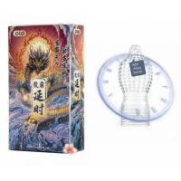 Презервативи з шипами з гіпоалергенного латексу з пролонгуючим ефектом Olo Dragon 10 штук