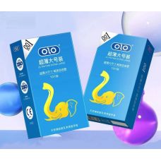 Презервативы латексные ультратонкие OLO Extra Large XL 10 шт