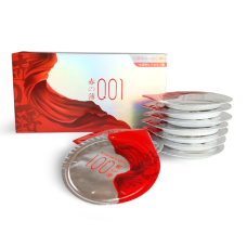 Презервативи ультратонкі з гіалуроновим мастилом та термо ефектом OLO 1шт