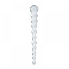 Анальні кульки скляні прозорі Gildo No 20