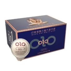 Презерватив латексний пролонгуючий з гіалуроновою кислотою OLO 1шт