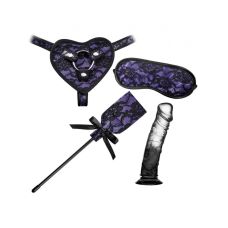 Набор секс игрушек для пар премиум коллекция черно фиолетовый Guilty Pleasure 4 предмета