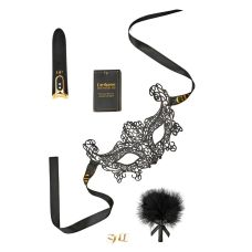 Подарочный набор БДСМ на 5 предметов черный Guilty Pleasure First Flirt 