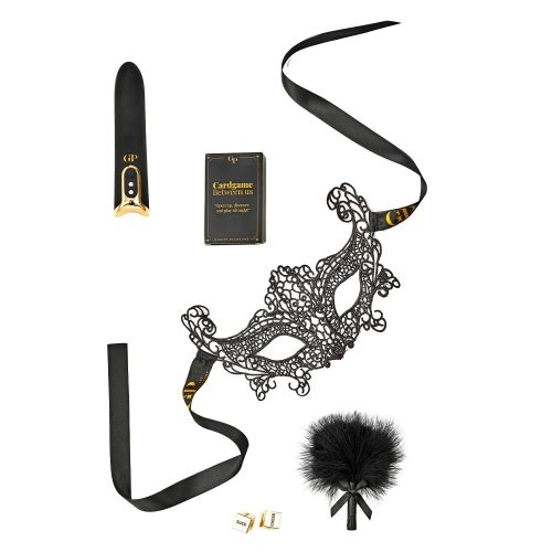 Подарочный набор БДСМ на 5 предметов черный Guilty Pleasure First Flirt 