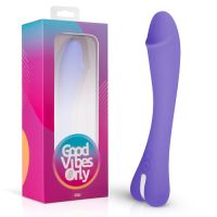 Силиконовый вагинальный вибратор для точки G Gili Good Vibes Only фиолетовый