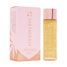 Масажна олія з ароматом білого шоколаду HighOnLove 120 мл