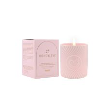 Массажная свеча для чувственного массажа с ароматом клубники и шампанского Loveshop HighOnLove 250 гр