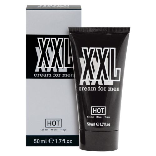 Крем, що збільшує статевий член у чоловіків Hot XXL 50 мл