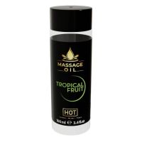 Массажное масло с ароматом тропических фруктов HOT Massage Oil 100 мл