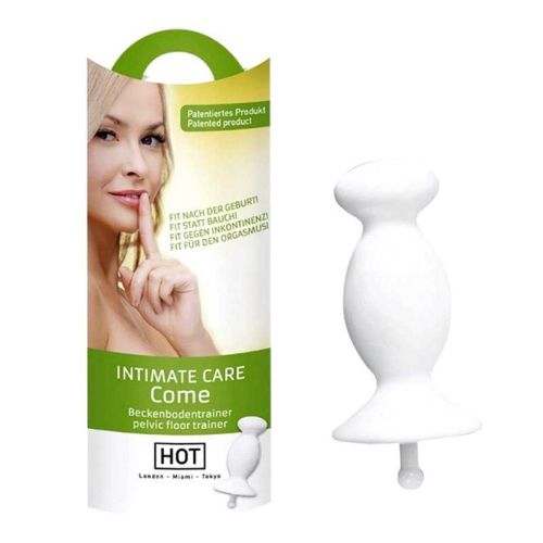 Тренажер для укрепления мышц малого таза белый HOT Intimate Care Cоме