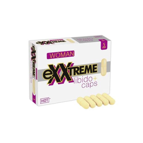 Капсулы для повышения либидо для женщин Hot eXXtreme 5 капсул 