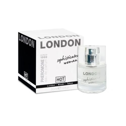 Духи із феромонами жіночі HOT Pheromone Perfume LONDON woman 30 мл