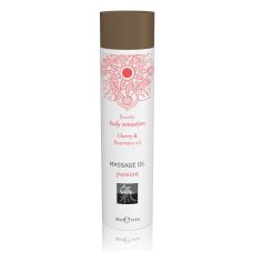 Массажное масло аромат Вишня и Розмарин SHIATSU passion 100 мл