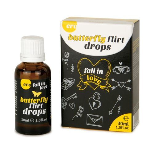 Возбуждающие капли для двоих HOT ERO Butterfly Flirt Drops 30 мл
