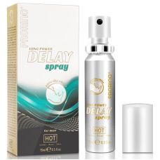 Продлевающий и эрекционный спрей для мужчин с ментолом HOT Prorino long power Delay Spray 15 мл